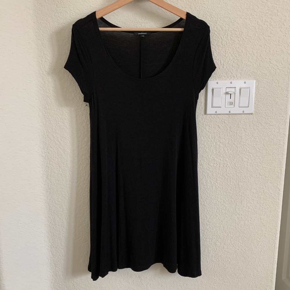 Long black shirt